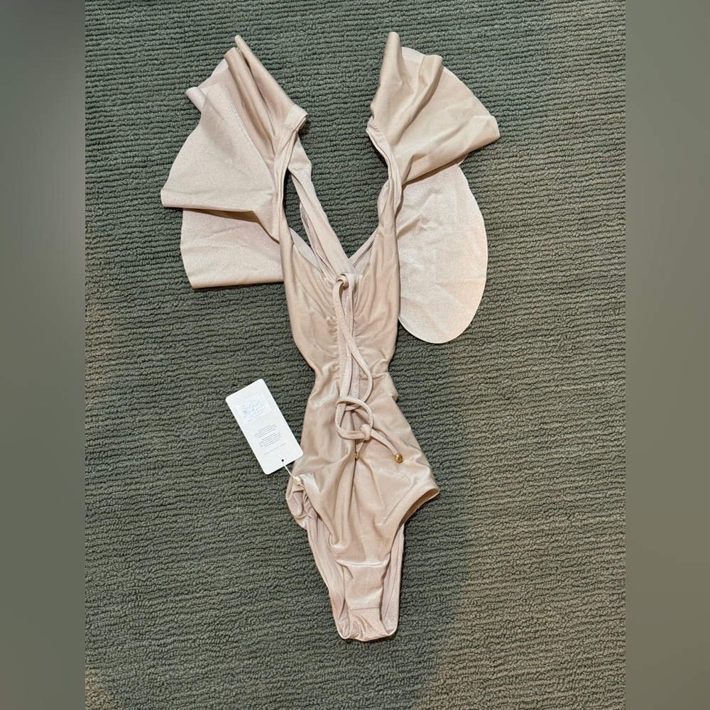 NWT Beige One Piece | Size S